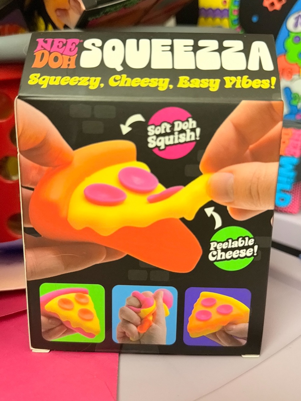 NeeDoh Squeezza Pizza Slice - Picture 2 of 2